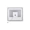 Cwi Lighting Abigail Rectangle Matte White LED 40 in. Mirror 1233W40-36 - alternate 4